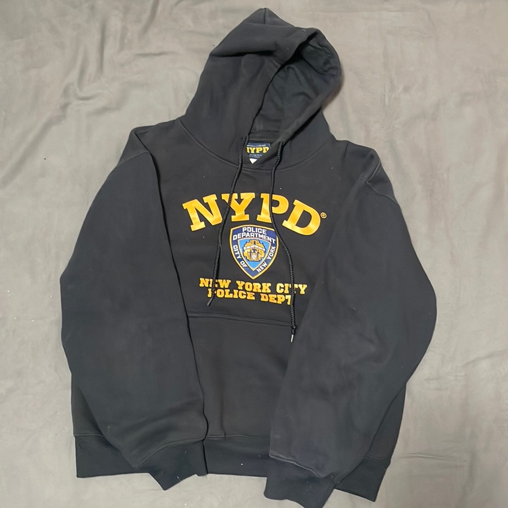 NYPD Licensed Navy/Black Hoodie